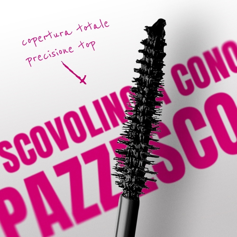 Lo scolino del Fabulous lashes è studiato per pettinare e separare le ciglia con precisione, permettendo di raggiungere anche le ciglia più corte e sottili.