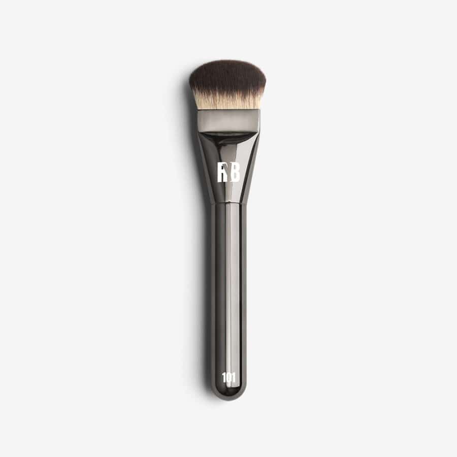 Glow Up Foundation Brush 101: pennello professionale Rybella per fondotinta in morbide setole sintetiche